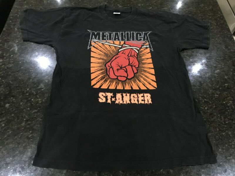 Vintage Metallica St Anger 2004 Tour Shirt 6810