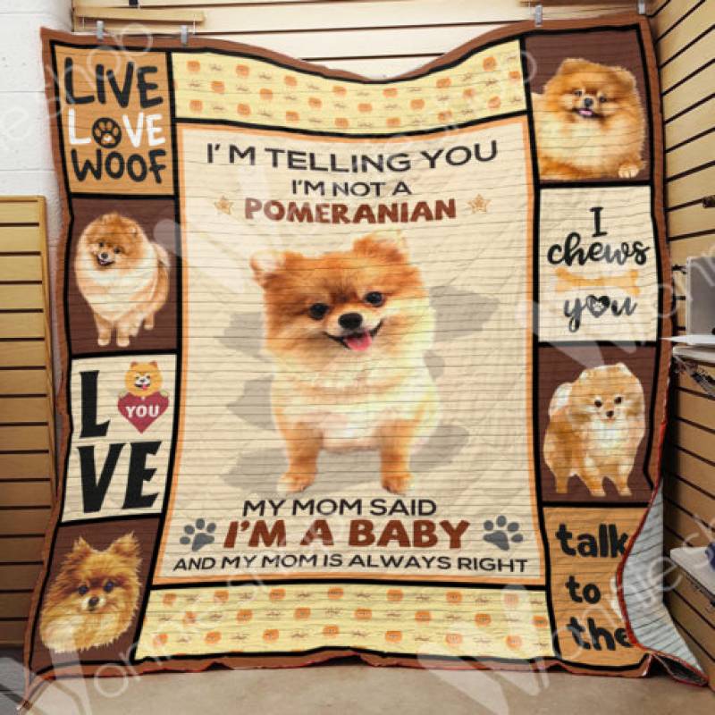 Pomeranian Dog Blanket OCT3002 76O57