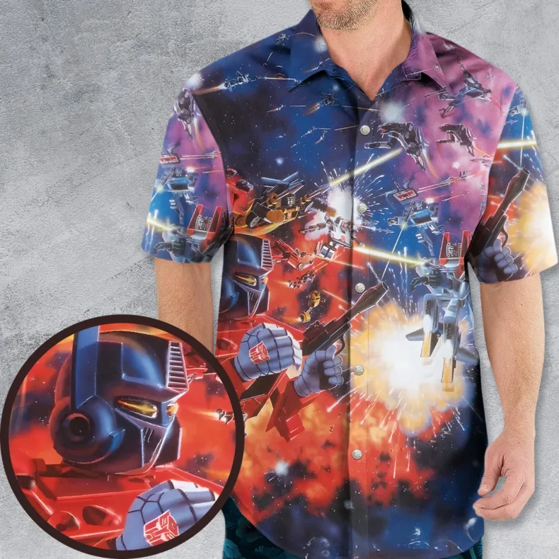 Autobots Unite Transformers Hawaiian Shirt