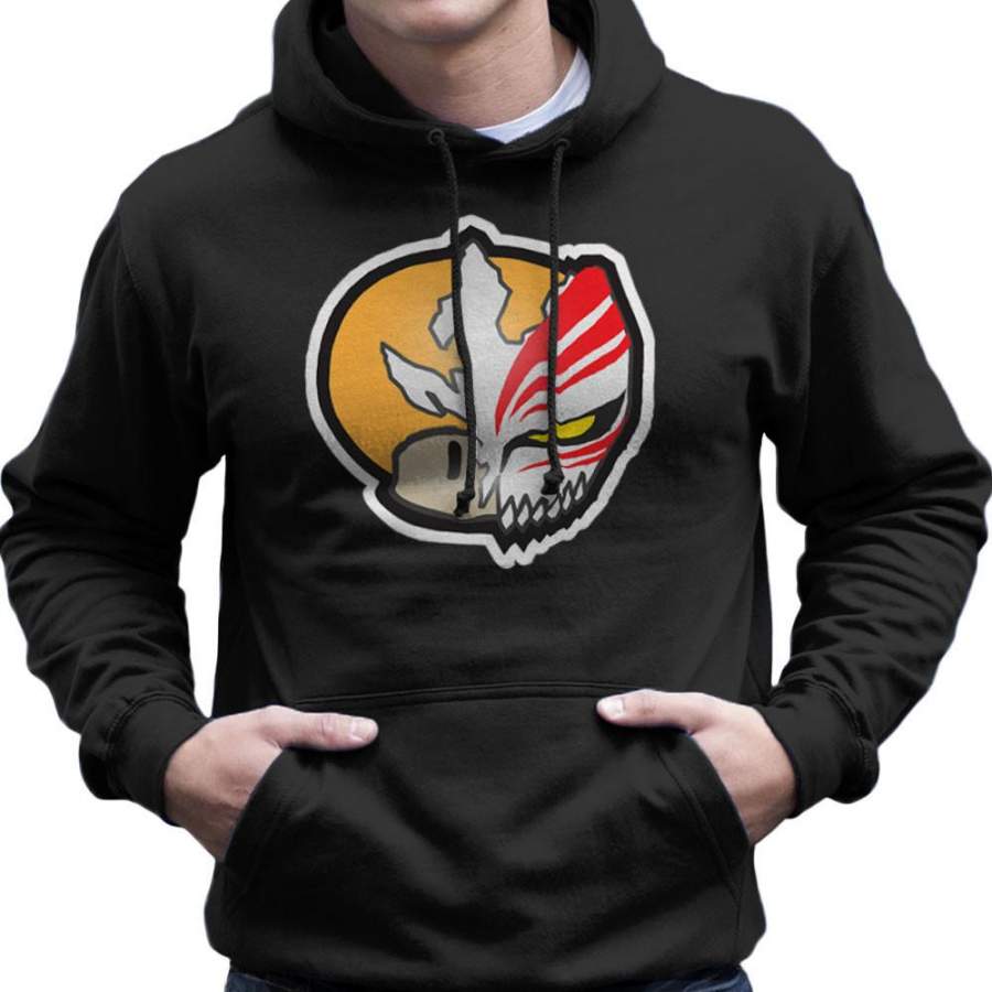 Super Mario Mushroom Bleach Hollow Ichigo Kurosaki Men’s Hooded Sweatshirt