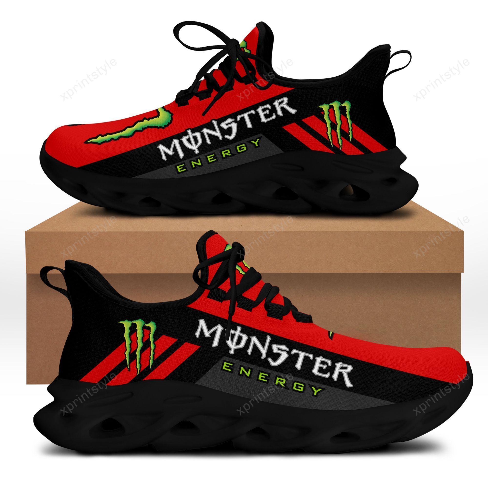 Monster NCT-VA BS Running Shoes Ver 1 (Red)