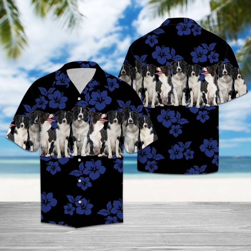 Awesome Border Collie TG5721 – Hawaiian Shirt