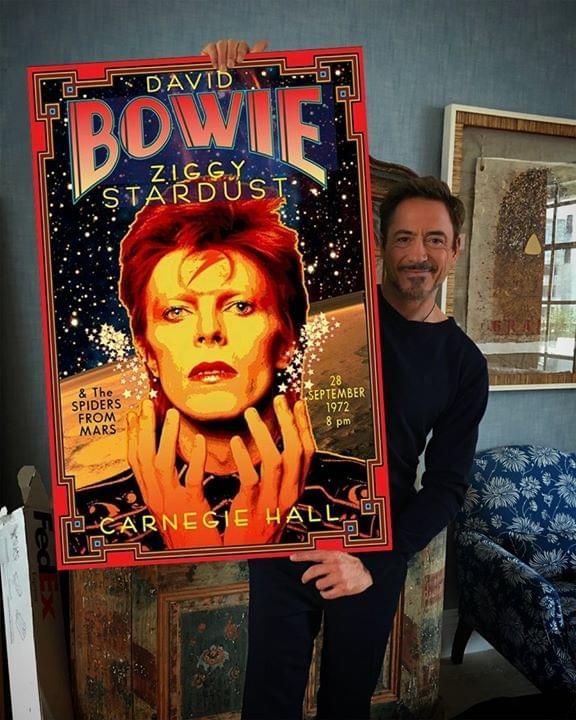 David Bowie Ziggy Stardust Carnegie Hall Legend For Fan Poster Canvas Poster Canvas Love Art Usa 8292