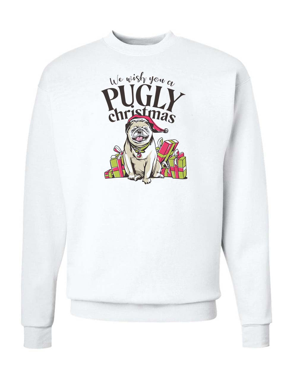 Unisex | Pugly Christmas | Crewneck Sweatshirt