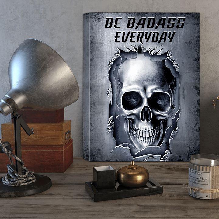 Break The Metal Skill Be Bad ass Everyday Canvas Gift for Friend Birthday Gift Warm Home Decor Wall Art Visual Art