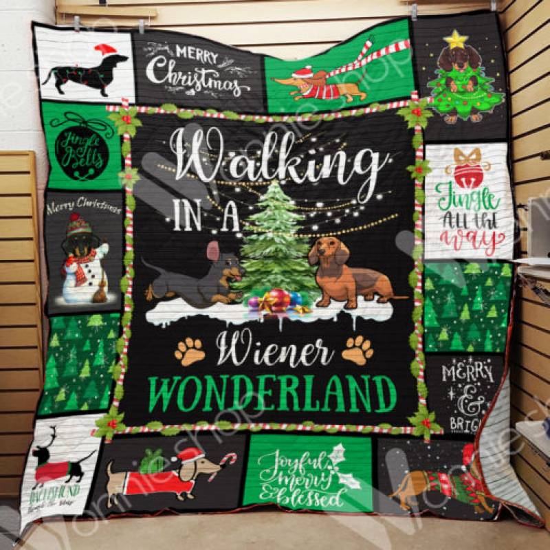 Dachshund Christmas Blanket SEP3002 82O34