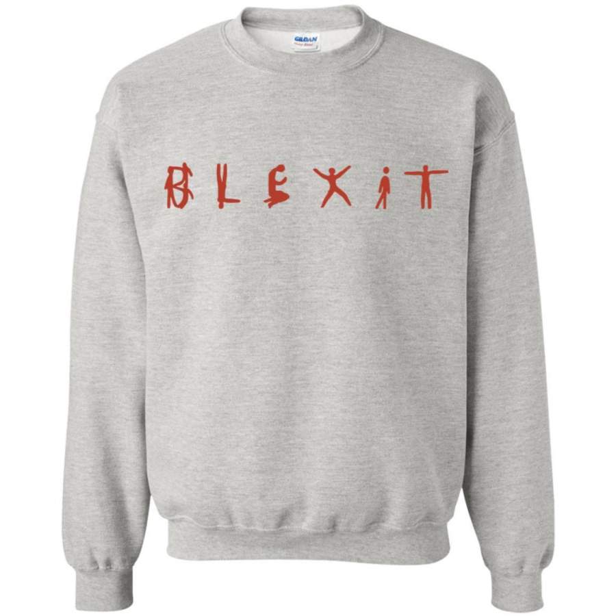 AGR Blexit is a renaissance t-shirt G180 Gildan Crewneck Pullover Sweatshirt  8 oz.