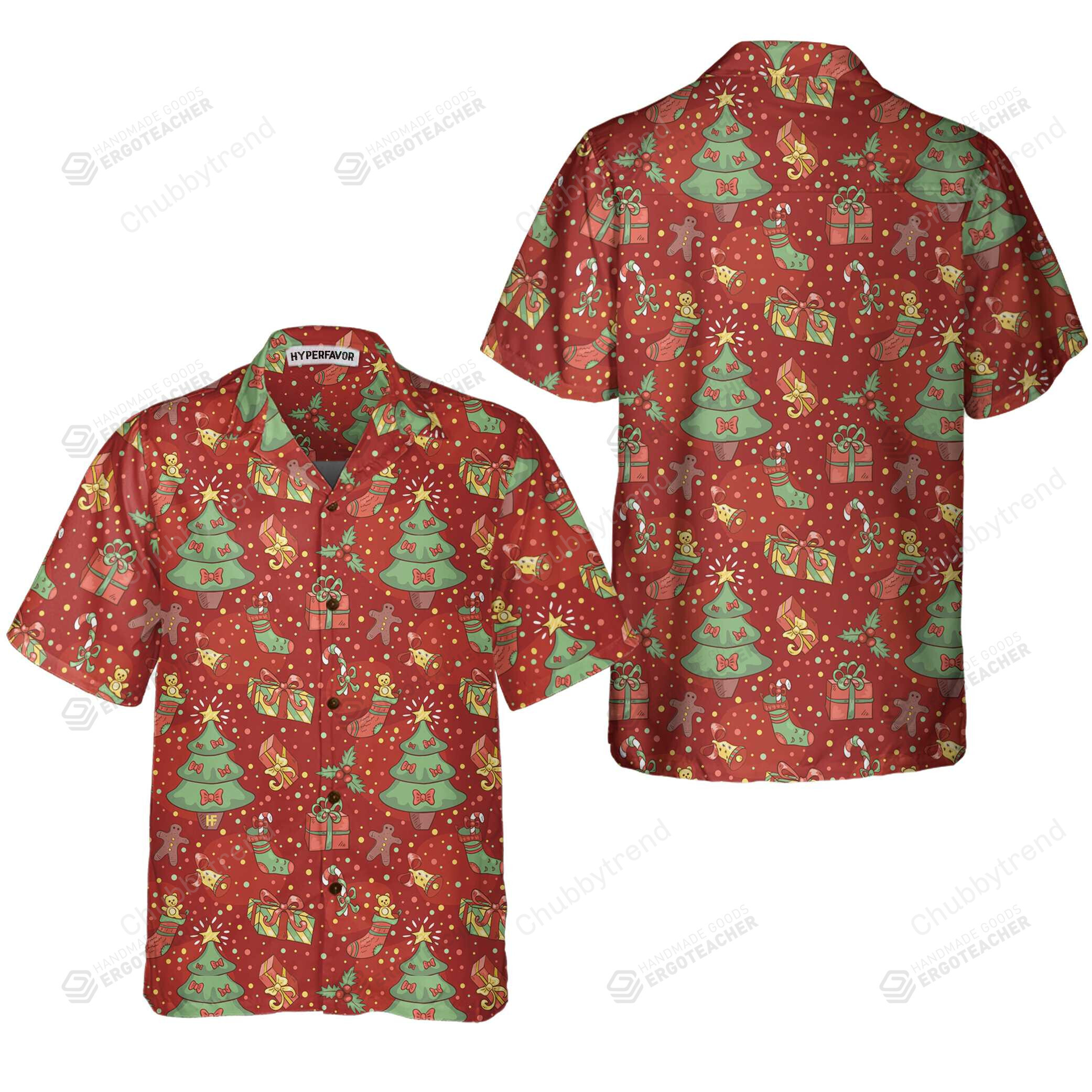 Christmas Pattern With Confetti Hawaii Shirt Ha29197