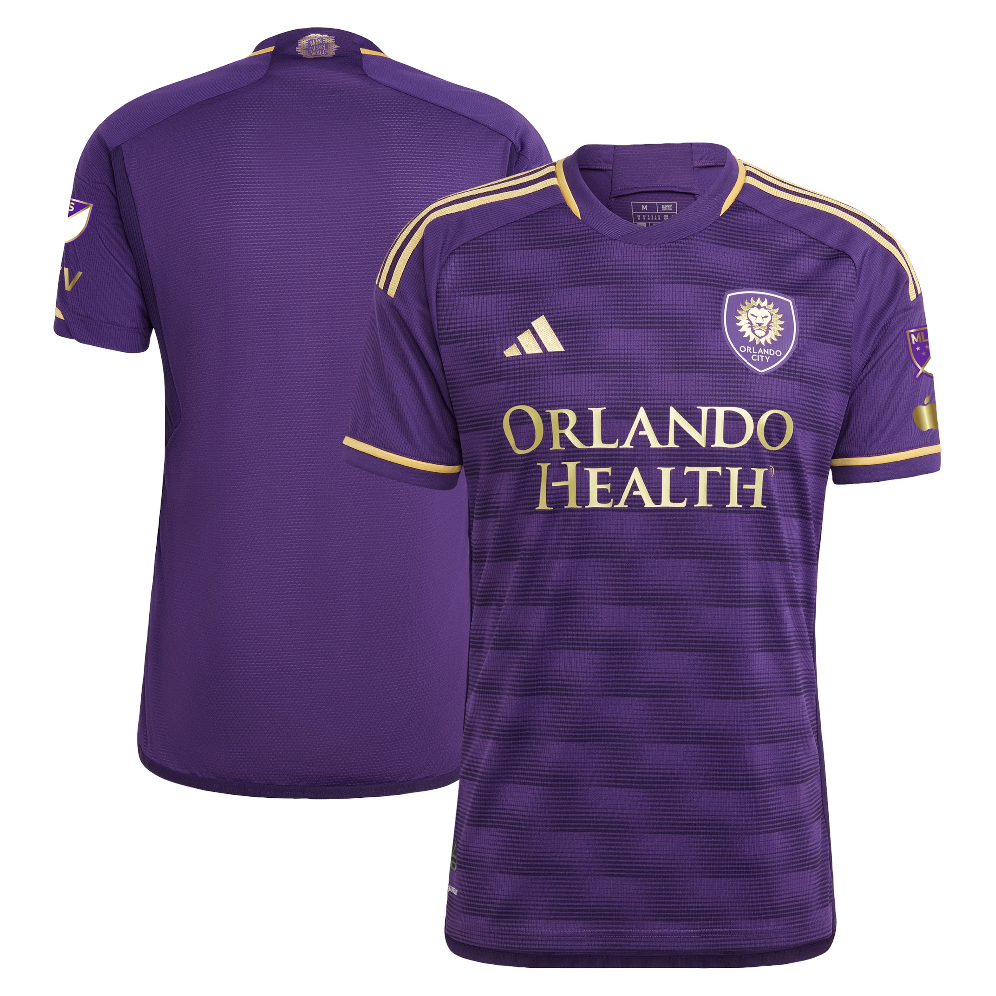 Orlando City SC 2023 The Wall Kit Authentic Jersey – Purple