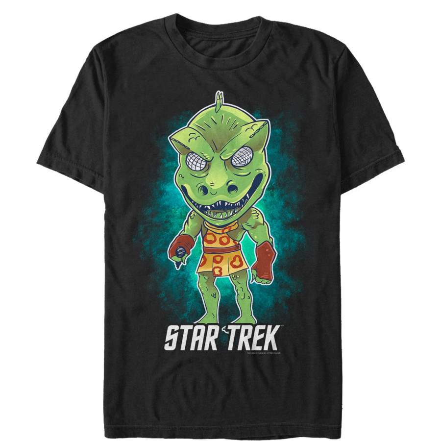 Star Trek Men’s Cartoon Gorn Alien  T Shirt