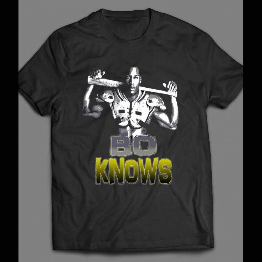 VINTAGE BO JACKSON ” BO KNOWS AD SHIRT