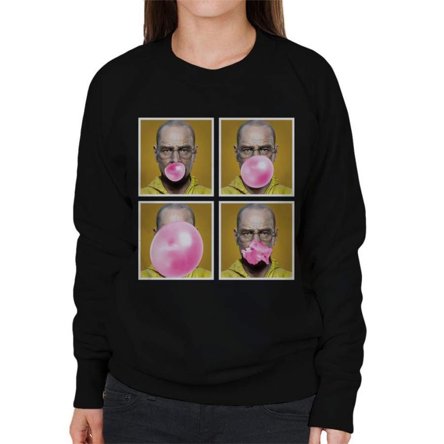 Walter White Bubblegum Breaking Bad Women’s Sweatshirt