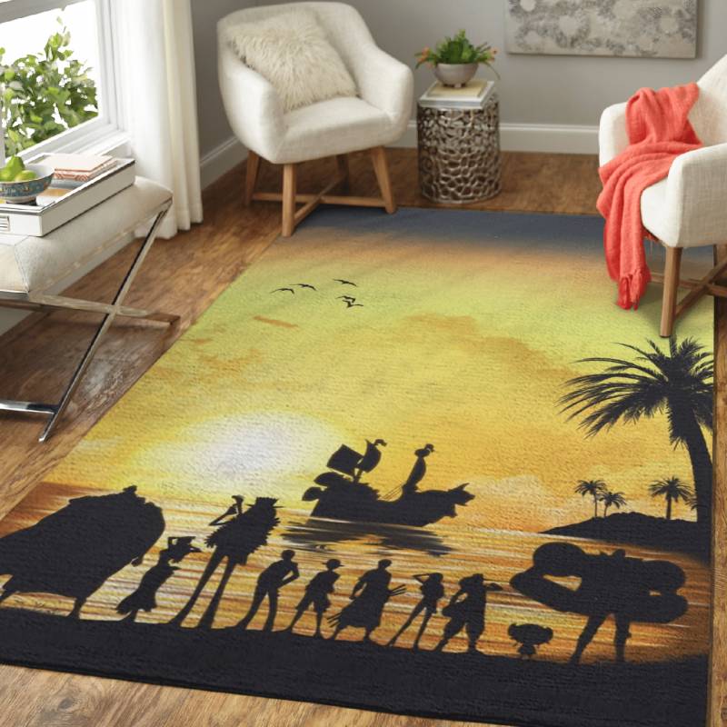 One Piece Team Anime Area Rug – Carpet