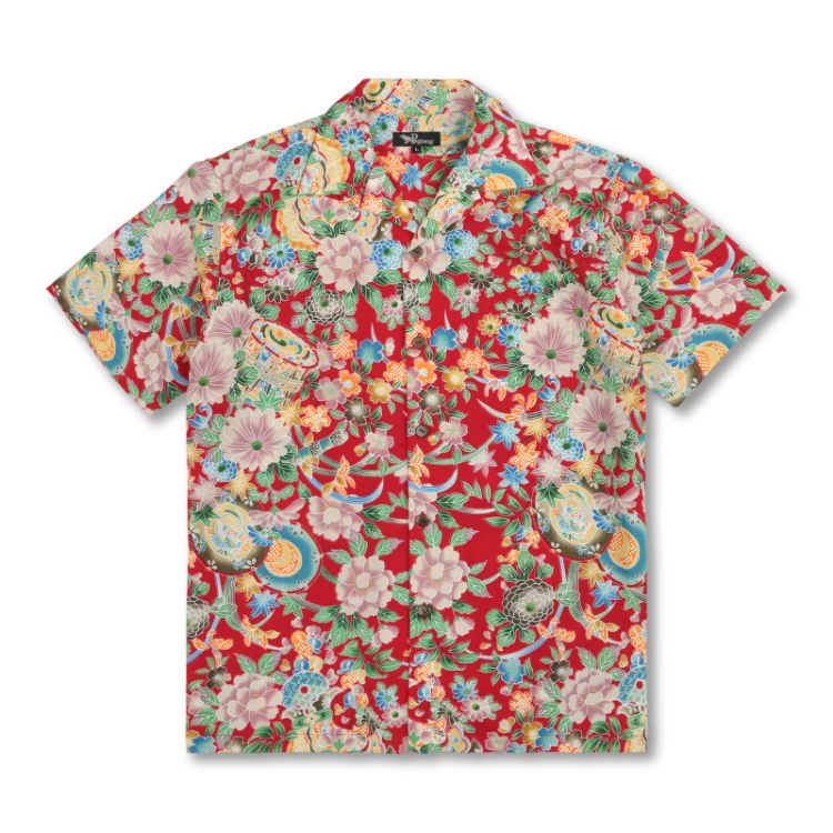 Floral Red Awesome Design Hawaii Shirt Ha69098