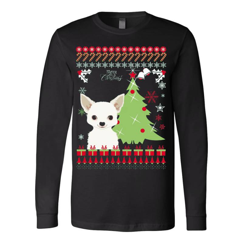 Chihuahua Christmas Ugly Sweater