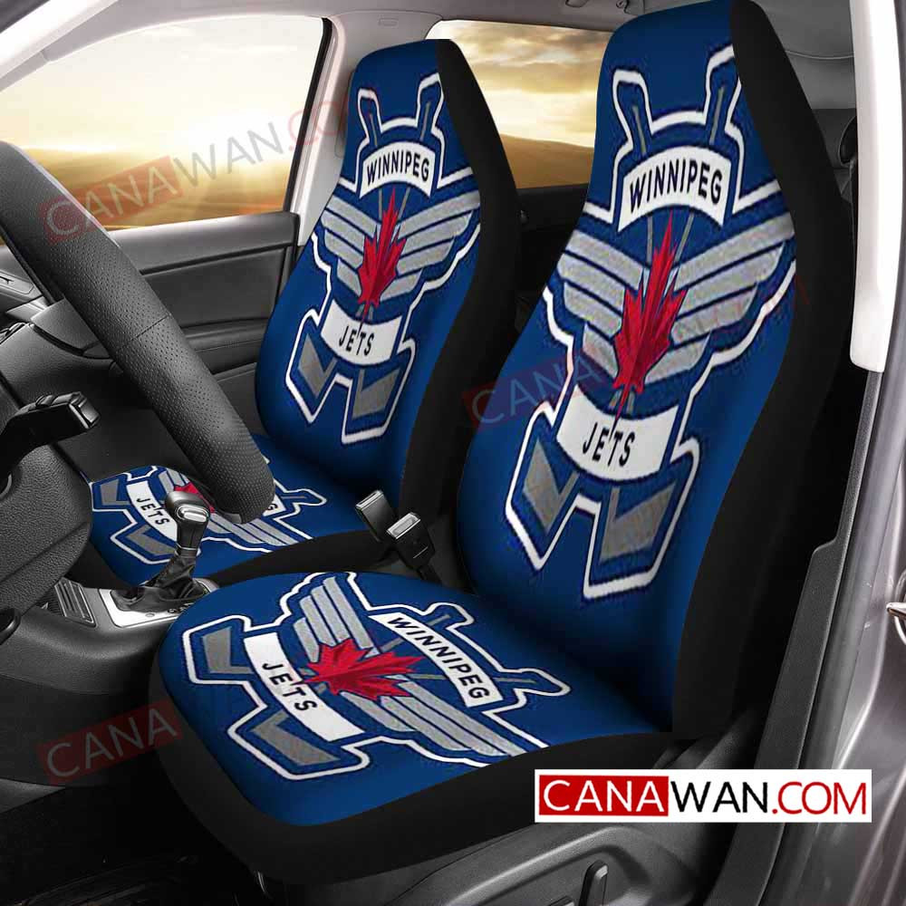 Winnipeg Jets Style072 3D Customized Personalized Car Seat Cover