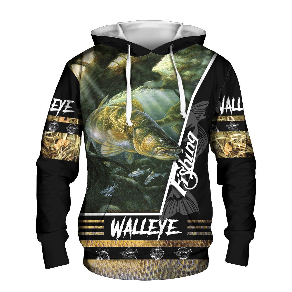 Walleye 3D All Over Printed Shirts For Men And Women