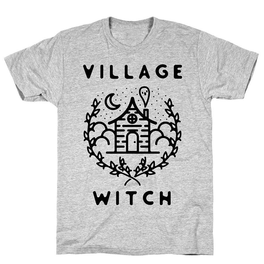 Village Witch Athletic Men’S Cotton Tee Fashion O-Neck Short Sleeved T-Shirts Summer Funny Loose Tee Shirt For Men