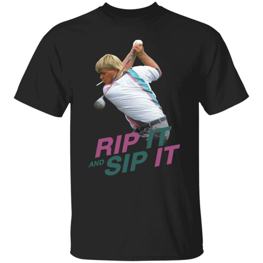 Amazing John Daly Rip It And Sip It Men T Shirt