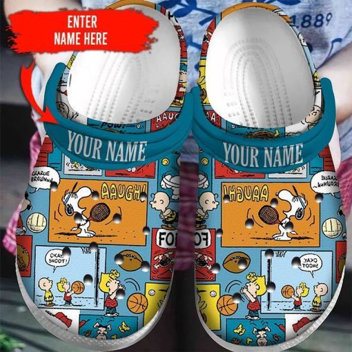 Aaugh Snoopy Lover Crocss Crocband Clog
