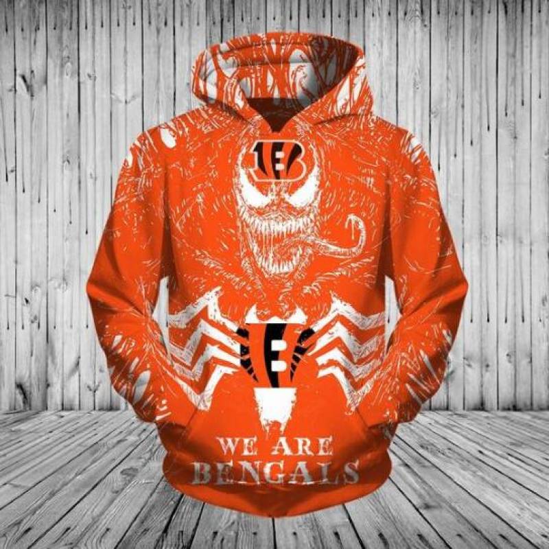 We are Bengals Venom – Cincinnati Bengals 3D Hoodies