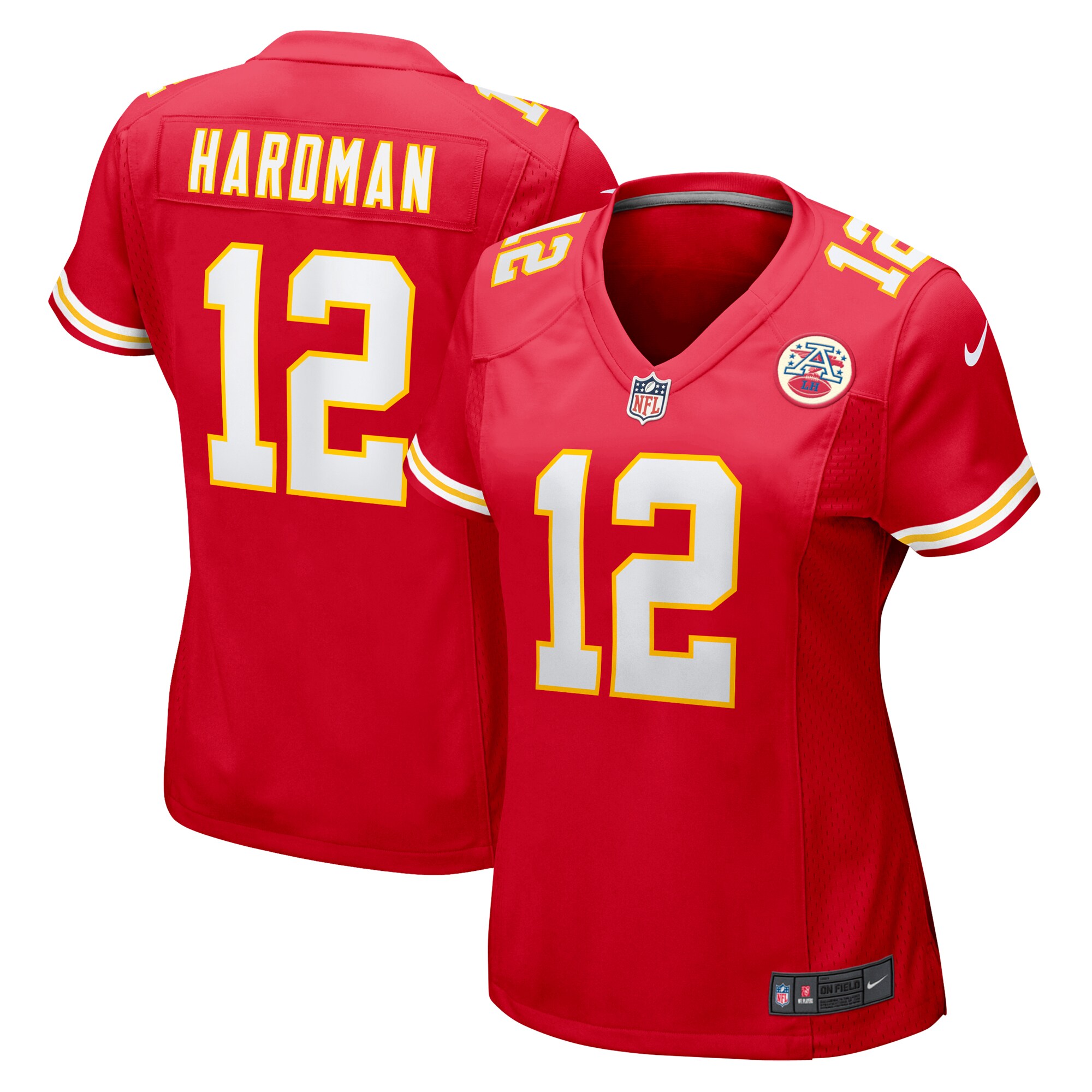 Mecole Hardman Kansas City Chiefs Women's Game Jersey – Red