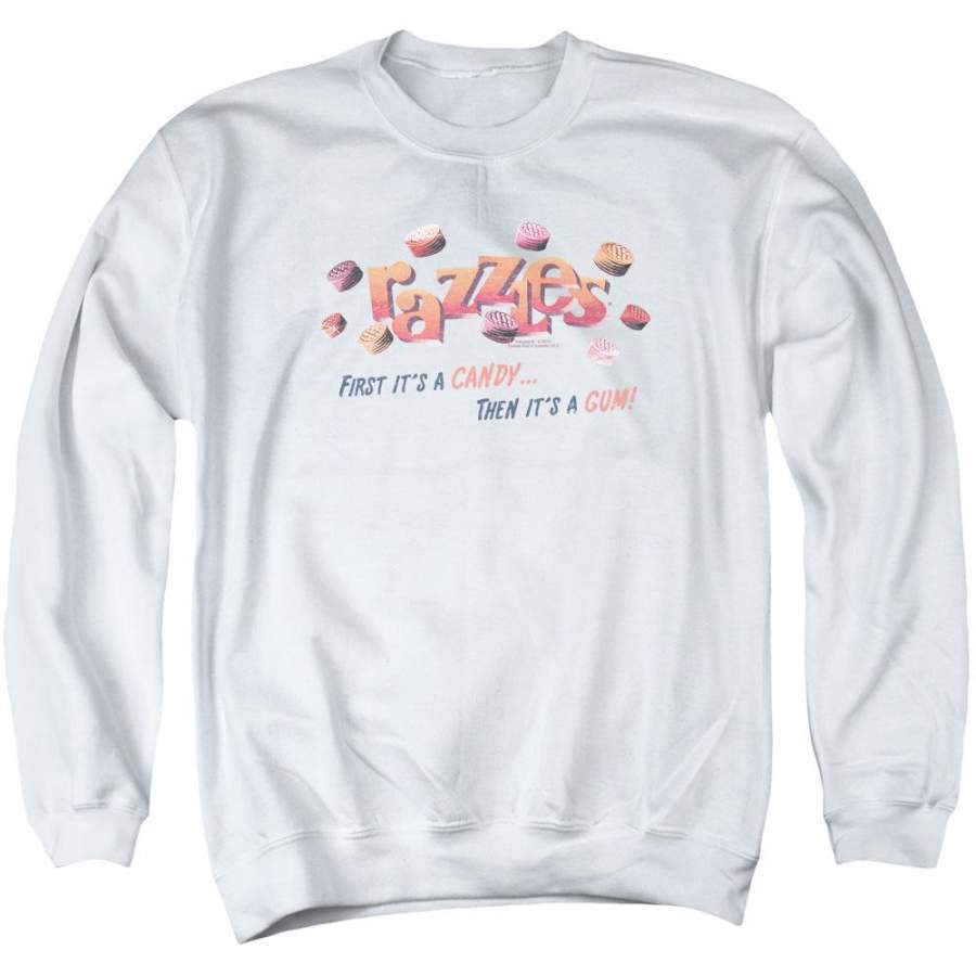 Dubble Bubble – A Gum And A Candy Adult Crewneck Sweatshirt