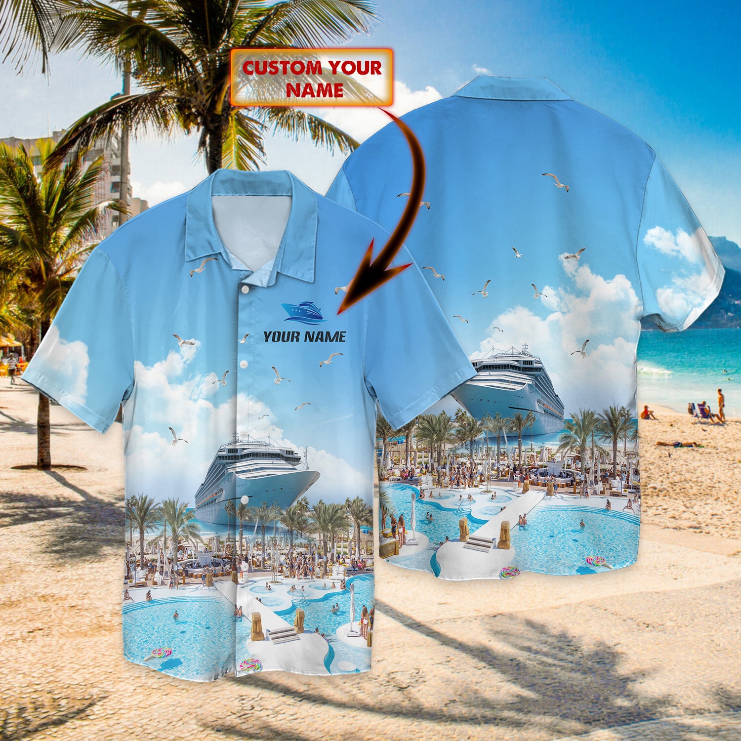 Cruise Custom Hawaii Shirt Htl Ha63888