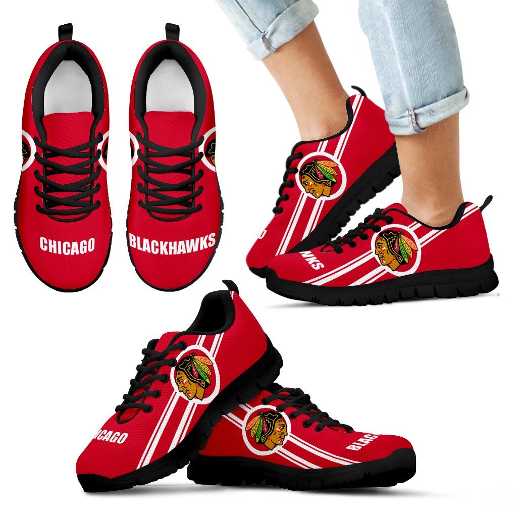 Color Fall Of Light Chicago Blackhawks Sneakers