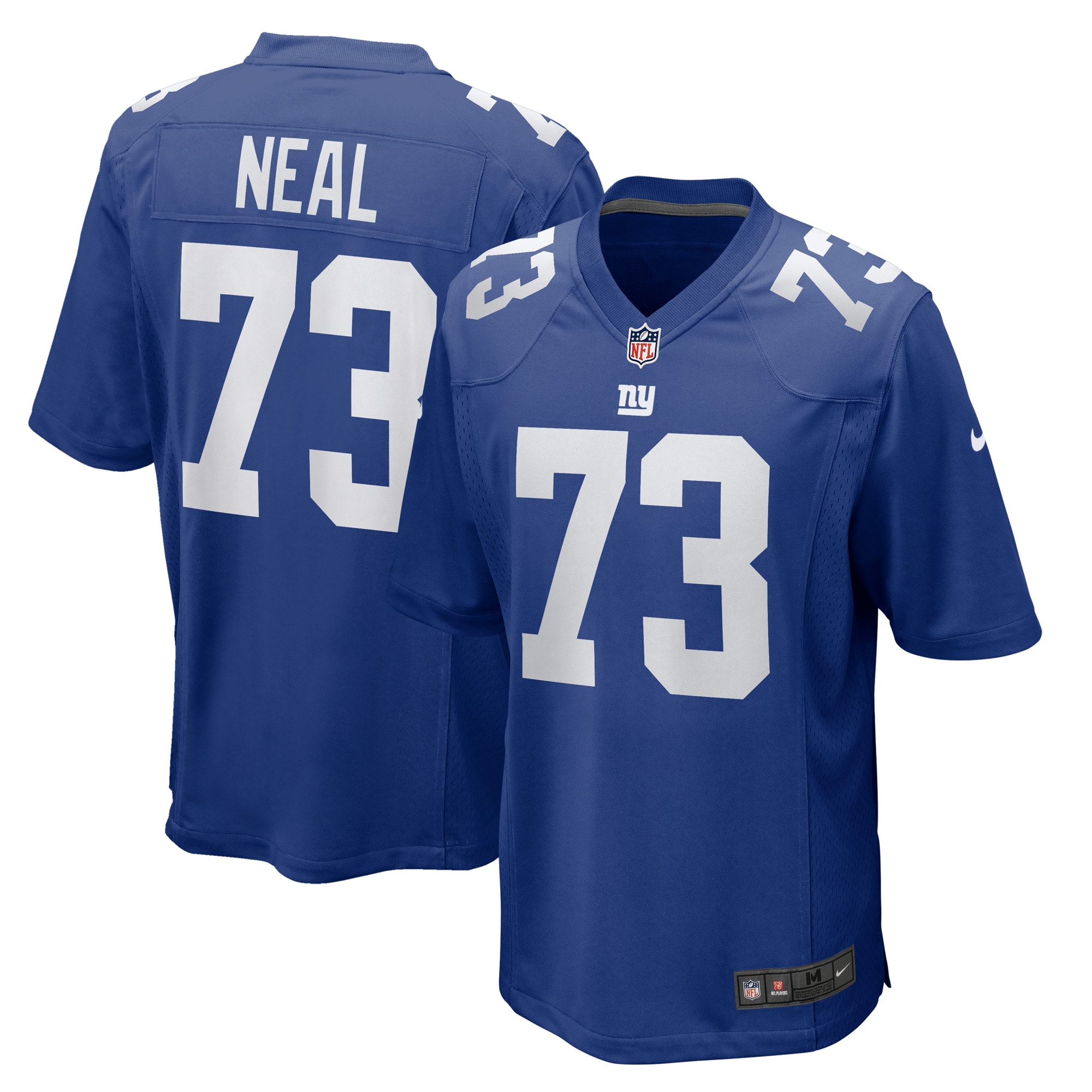 Women’s New York Giants Evan Neal Royal Game Player Jersey