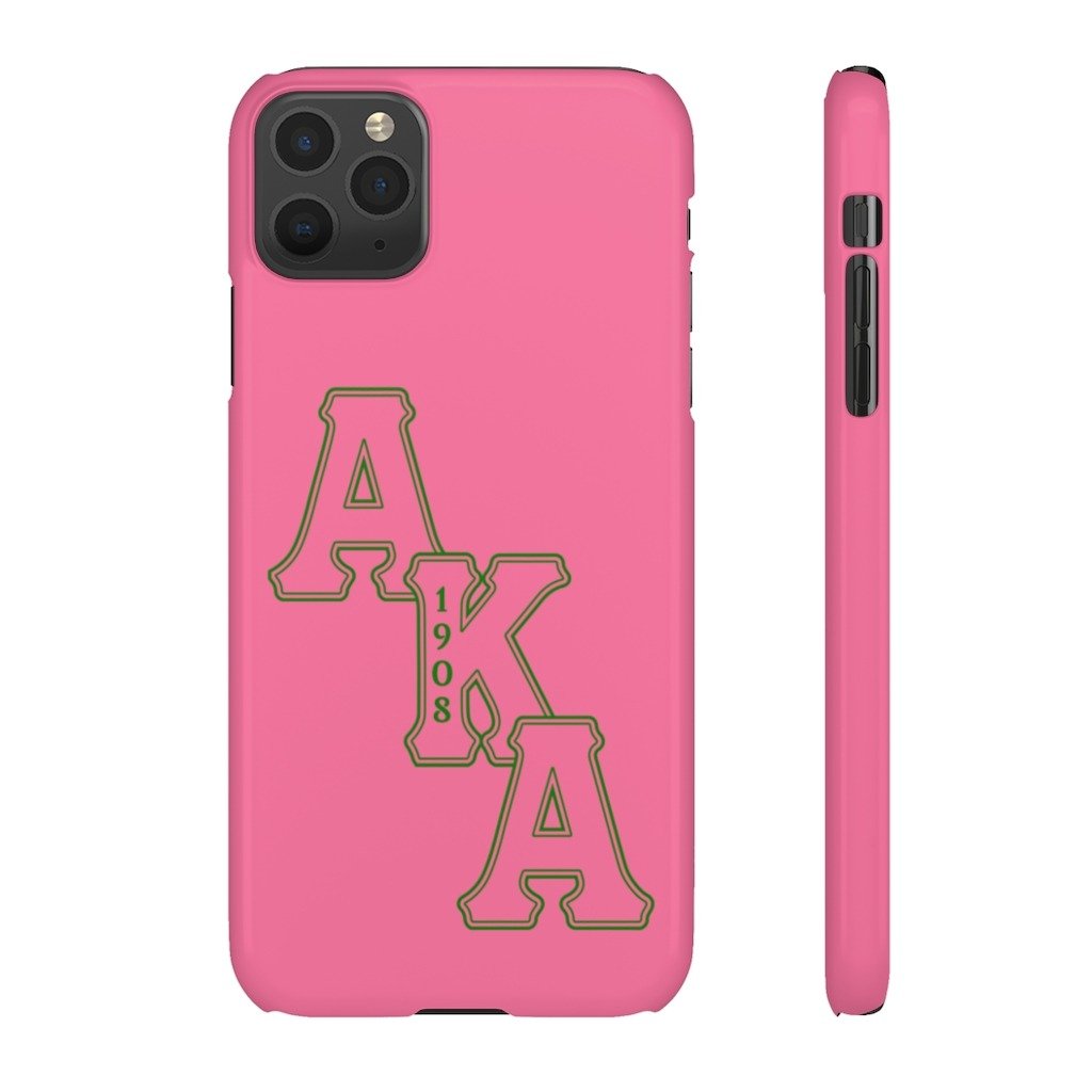 Arica Zone Phone Cases – Alpha Kappa Alpha Pearls Pink And Green Phone Case