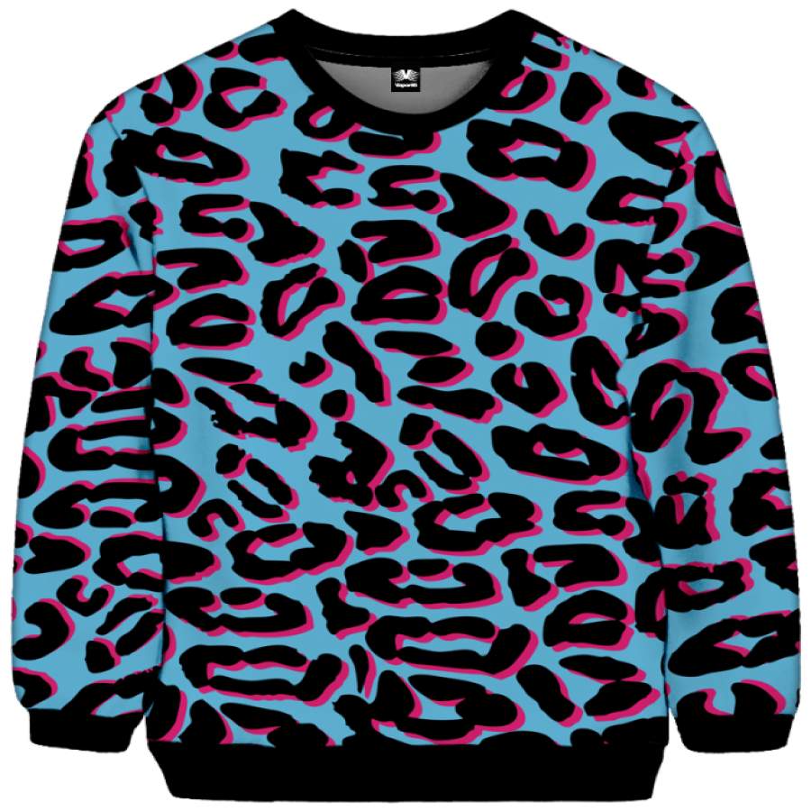 Neon Leopard Sweatshirt