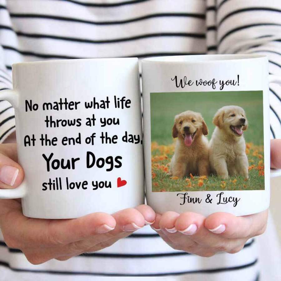 Pet Dad Mom Still Love You Photo Personalized AOP Coffee Mug