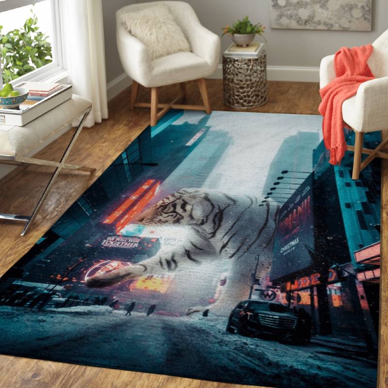 Tiger City – Animals Area Rug Carpet