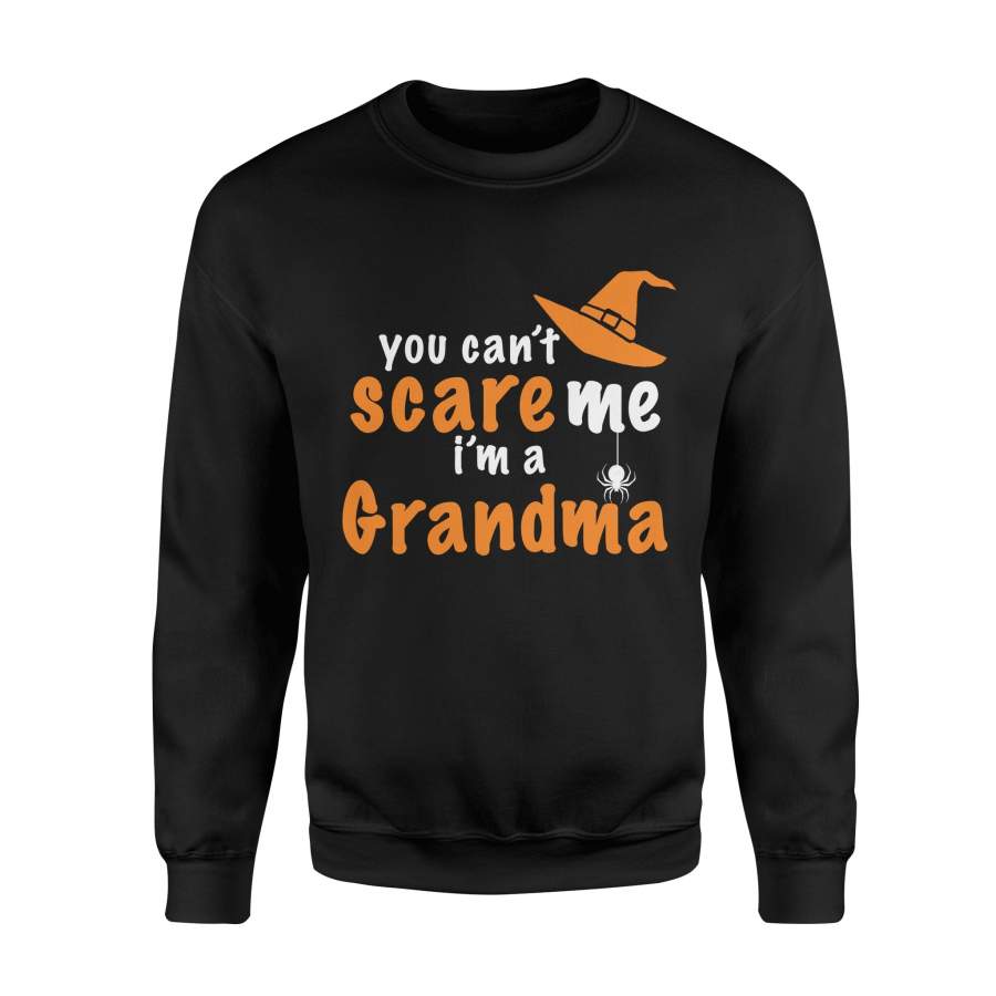 You Cant Scare Me Im A Grandma Halloween Sweatshirt