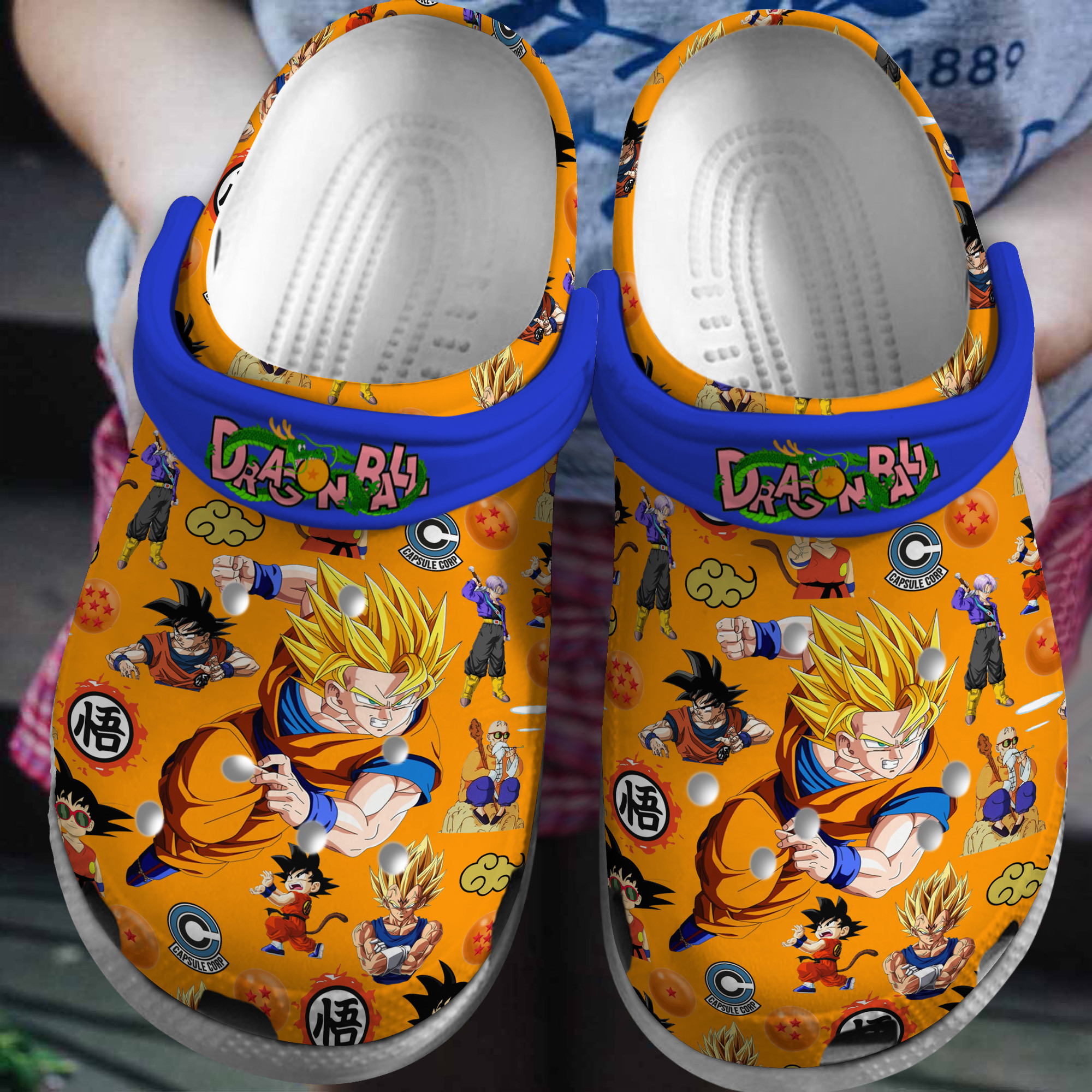 Dragon Ball Anime Crocs Crocband Clogs Shoes Comfortable For Men Women and Kids