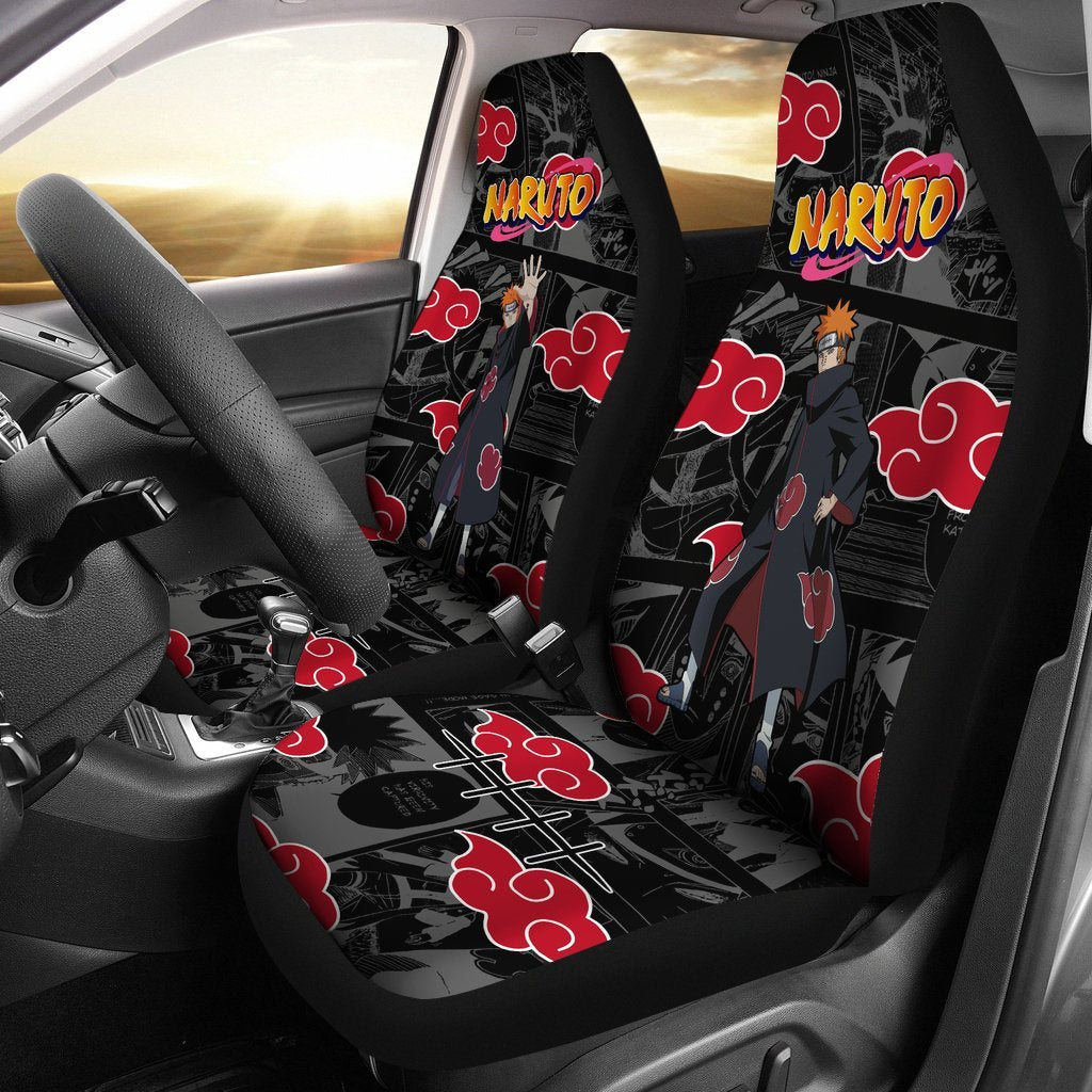 Akatsuki Pain Car Seat Covers Naruto Anime Car Accessories