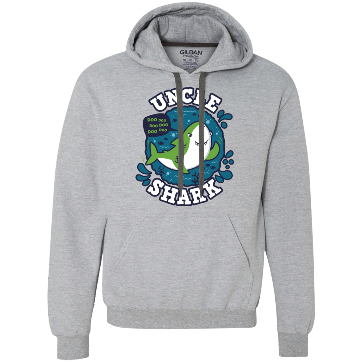 Shark Family Trazo – Uncle Premium Fleece Hoodie