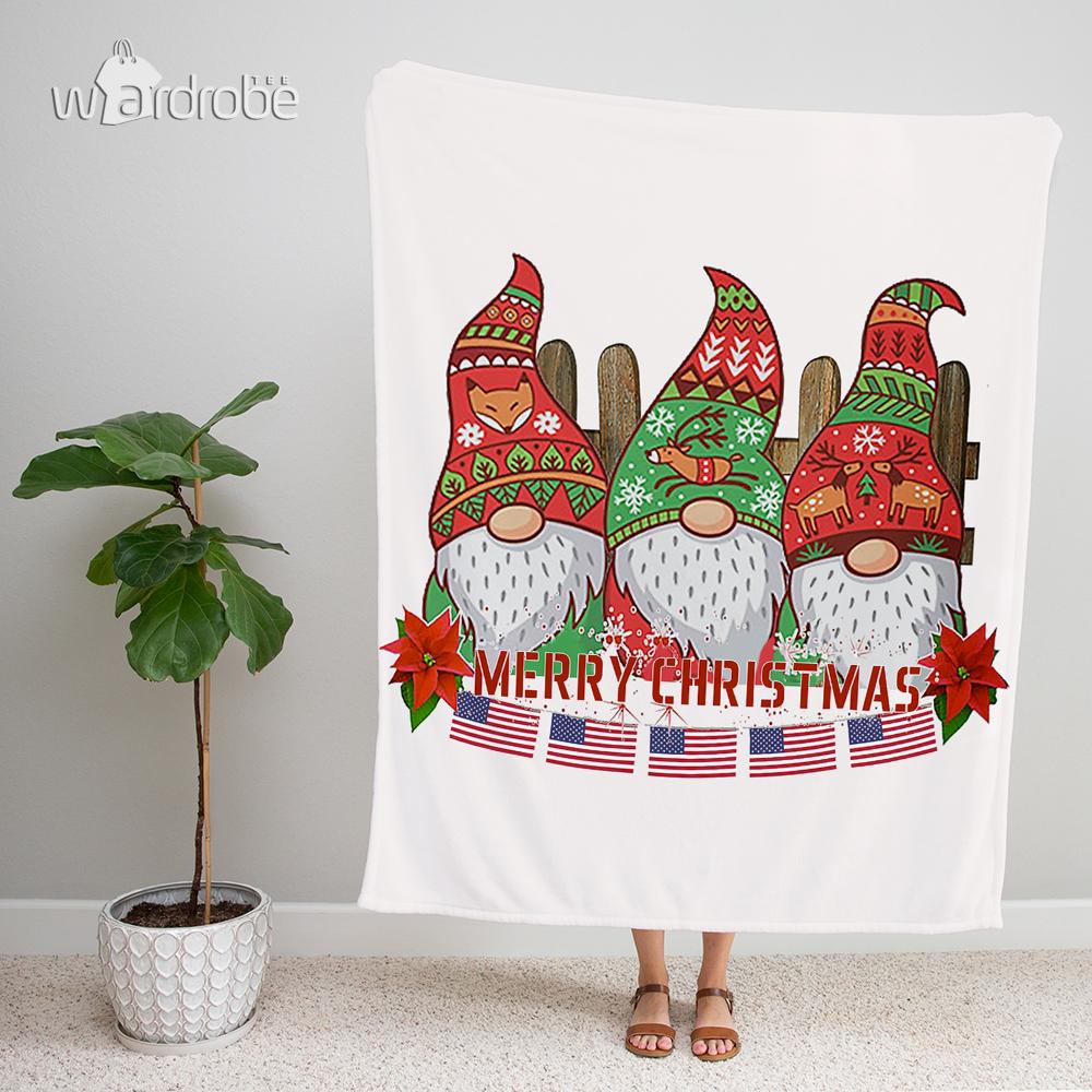 Custom Blanket Merry Christmas Blanket 5