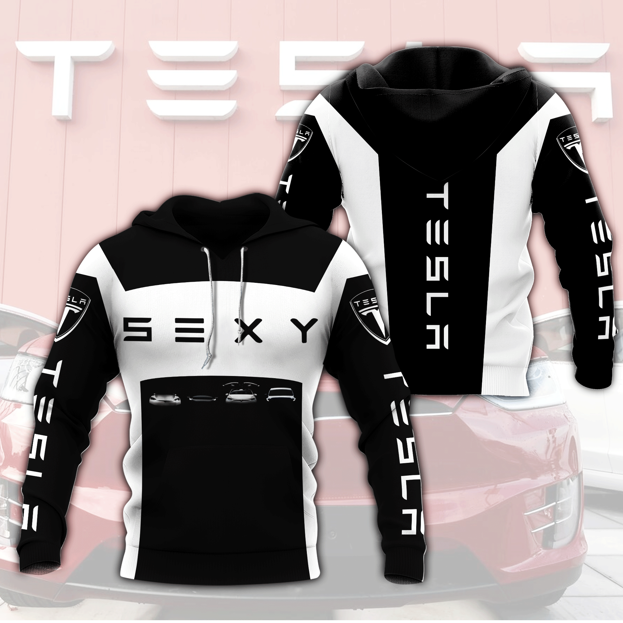 Tesla 3D Shirt