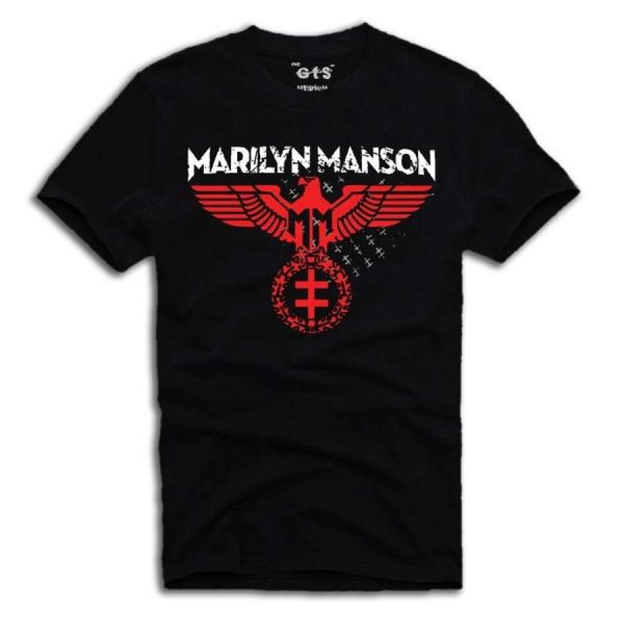 Marilyn Manson Spread Eagle Band TShirt Ceiidecyr Shop