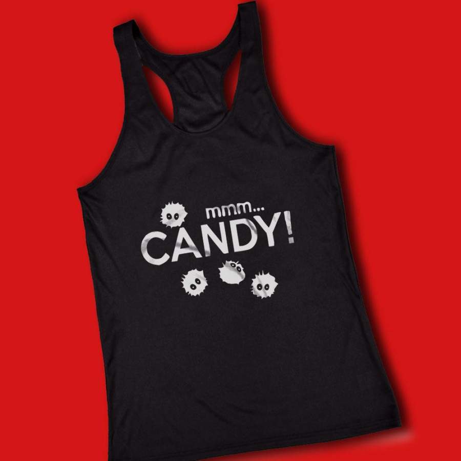 Soot Sprites Candy Spirited Away Anime Women’S Tank Top