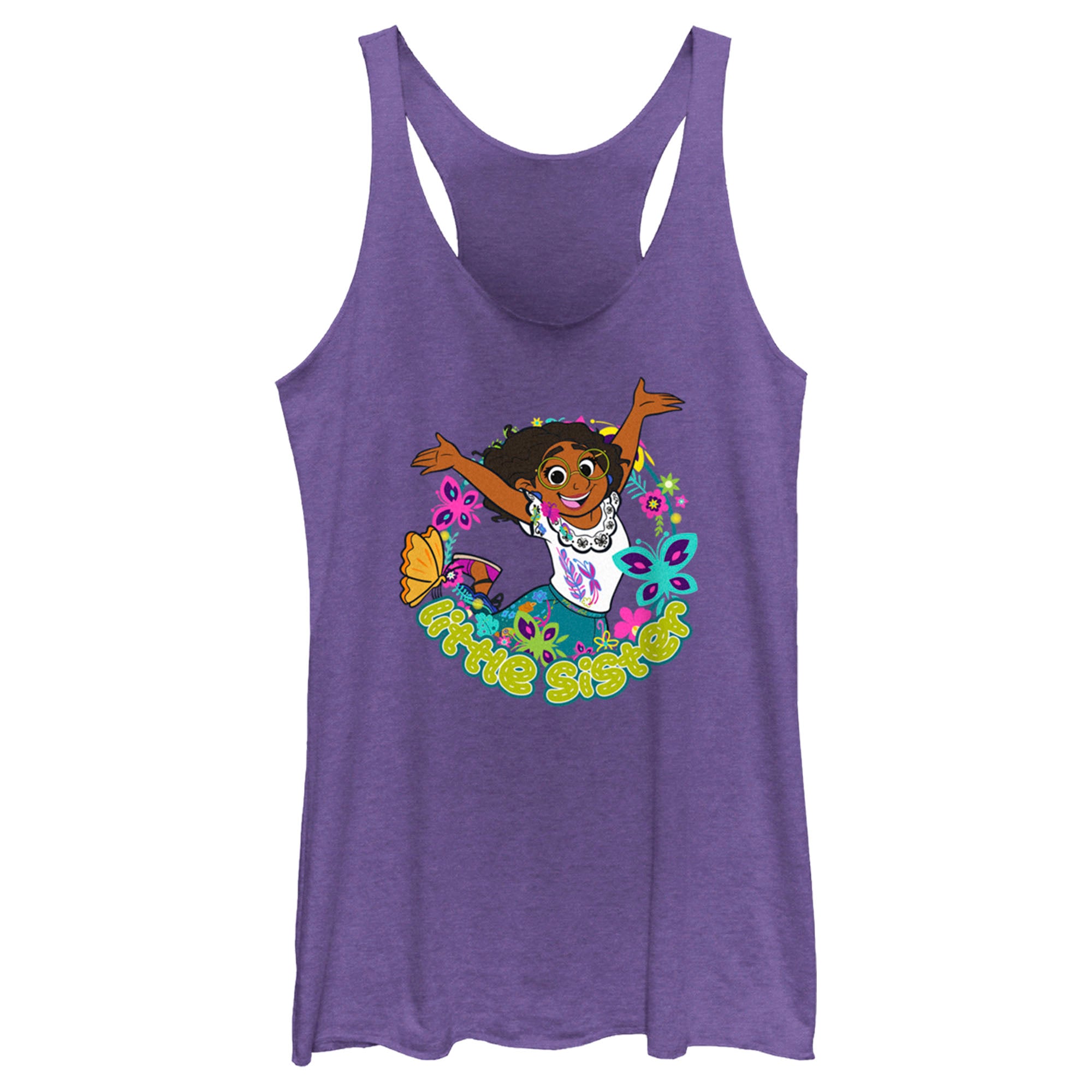 Women’S Encanto Mirabel Little Sister Jump Racerback Tank Top