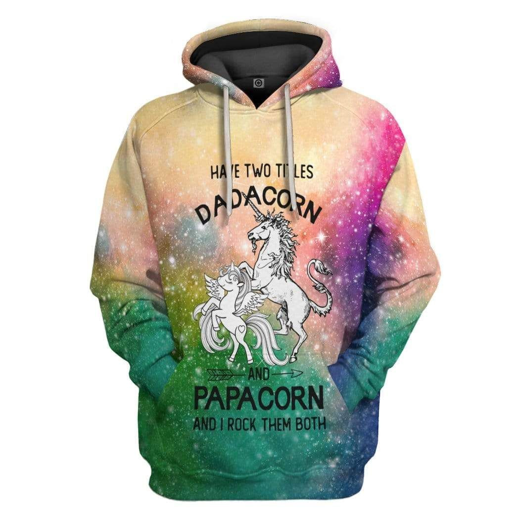 3D Papacorn Custom Hoodie Apparel