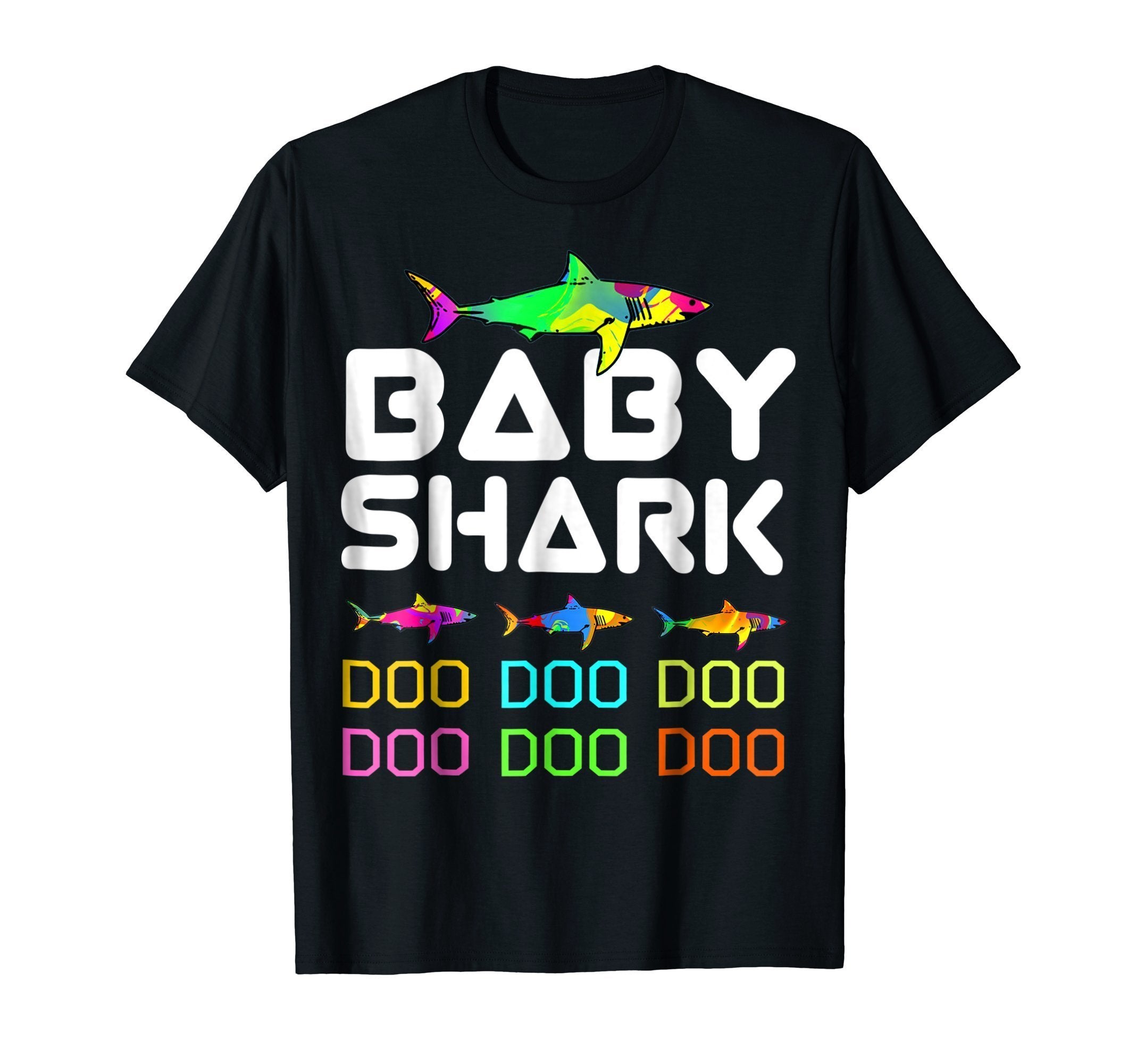 Cute Baby Shark Tshirt Doo Doo Doo Full Color