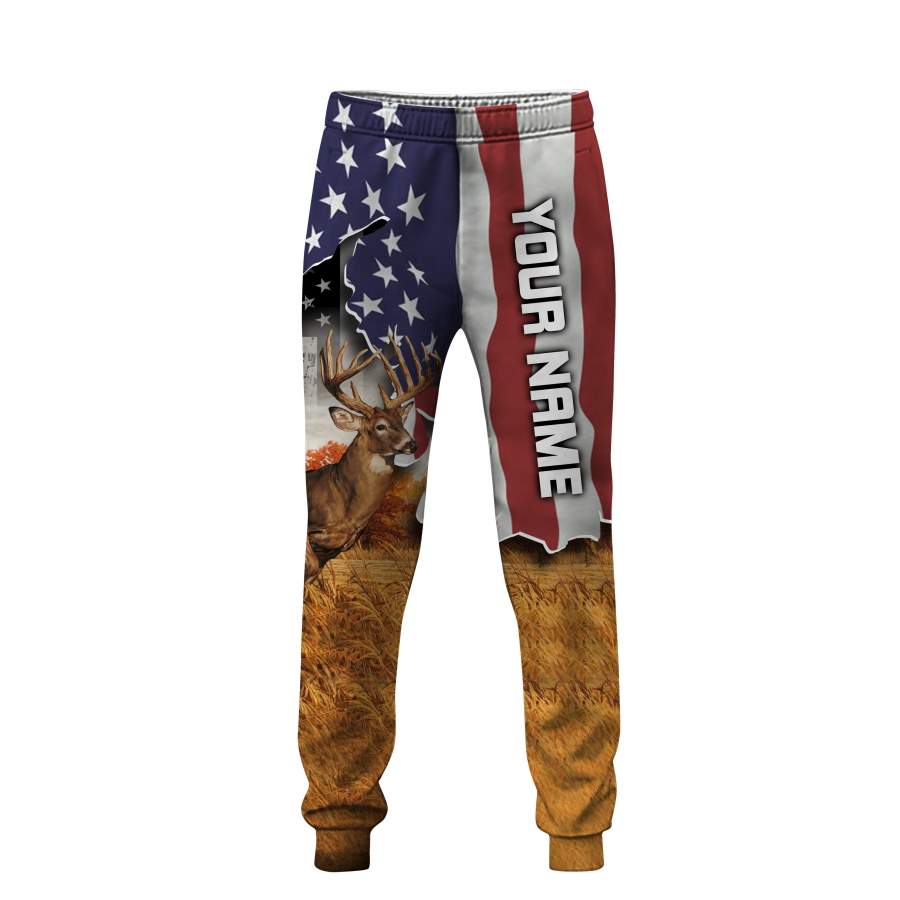 American Flag Deer Hunting Pants and Leggings for Hunting lovers – IPH2339