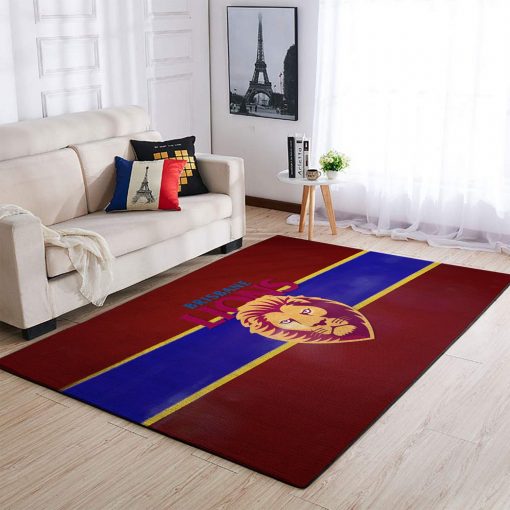 Afl Brisbane Lions Edition Carpet & Area Rug Living Room Rug Home Decor V1310