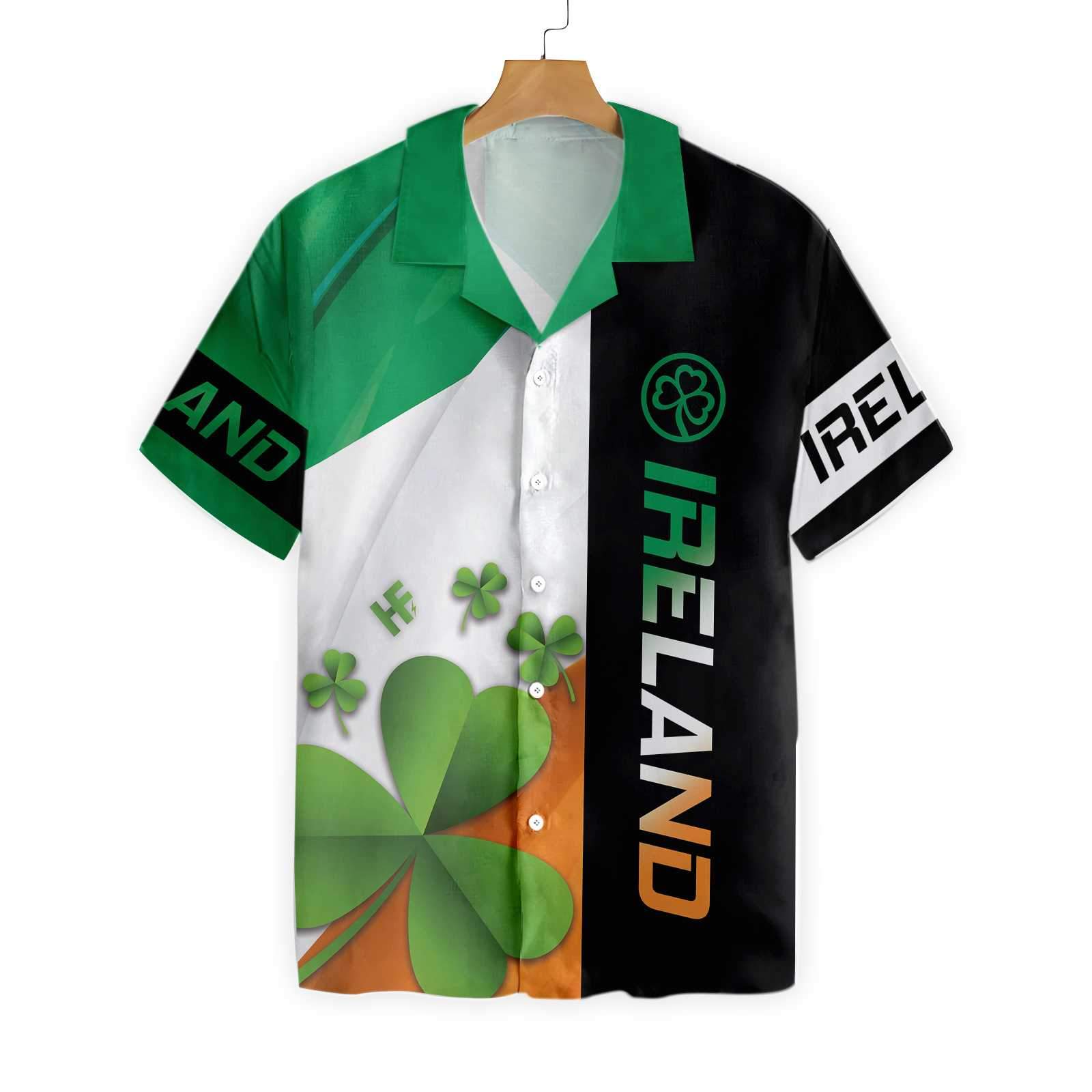 Ireland And Shamrock Hawaii Shirt For Men Women Ha27697