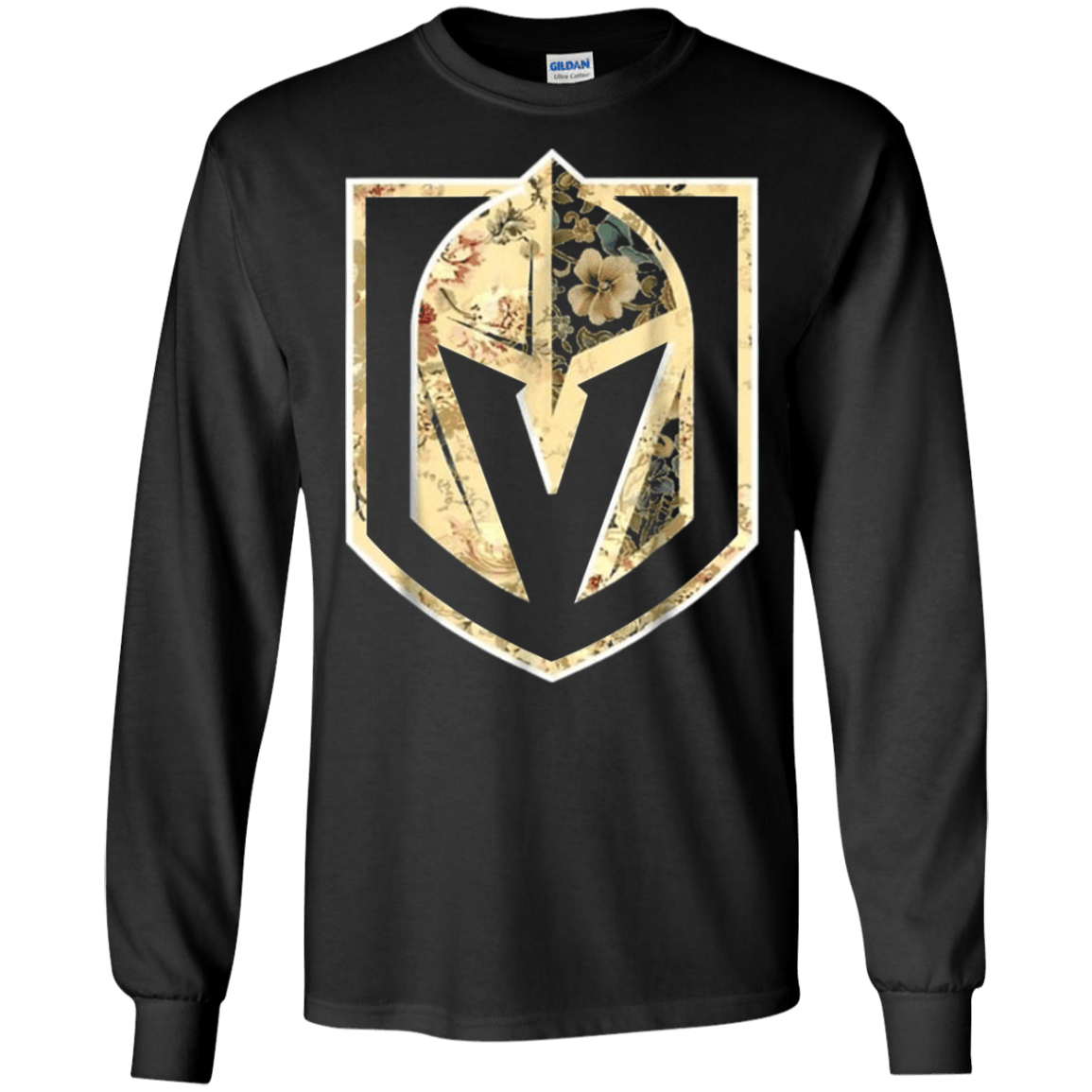 Flower Power Las Vegas Hockey Shirt Golden Gift Knights Ultra Cotton Shirt