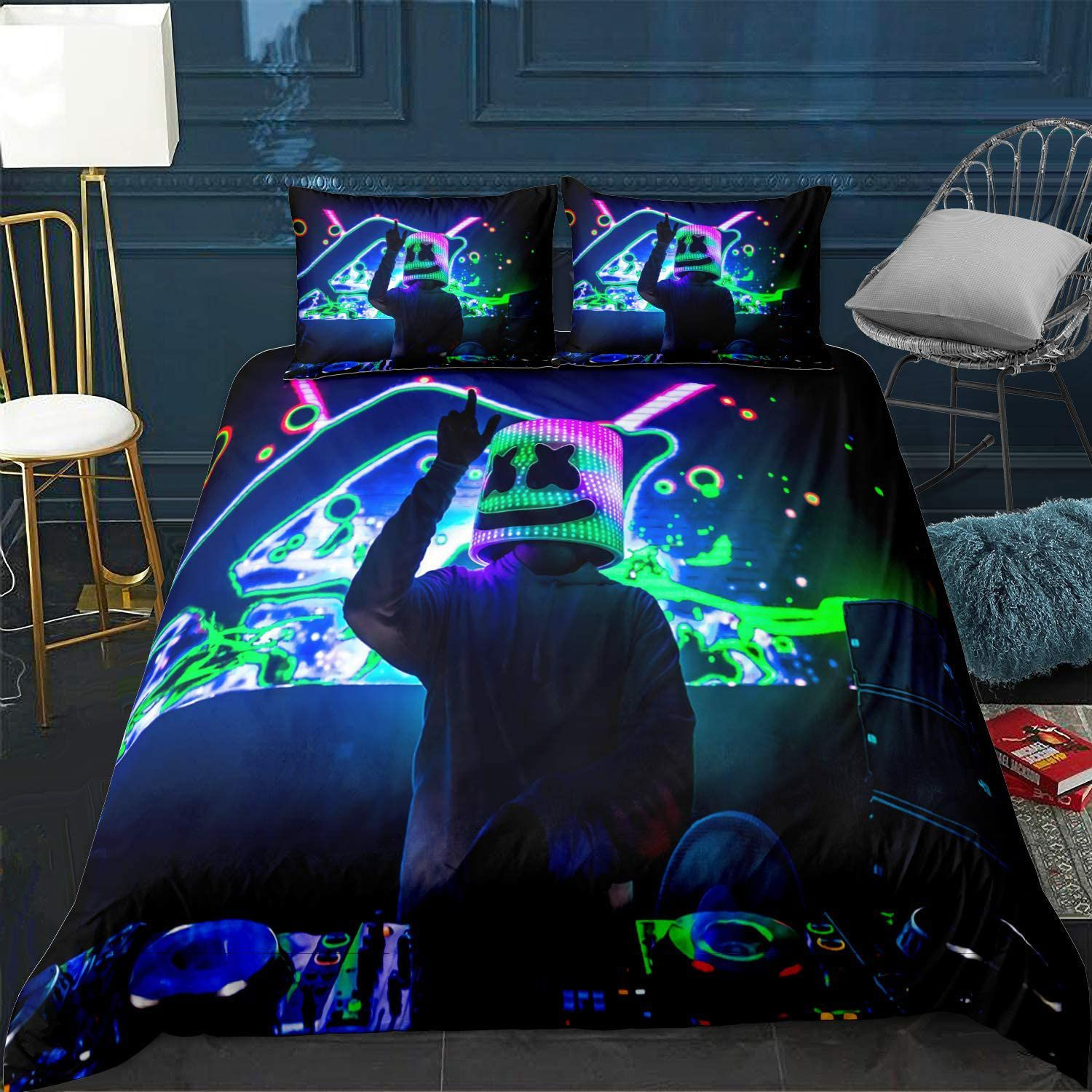 Dj Marshmallow Duvet Quilt Bedding Set – Corethermax